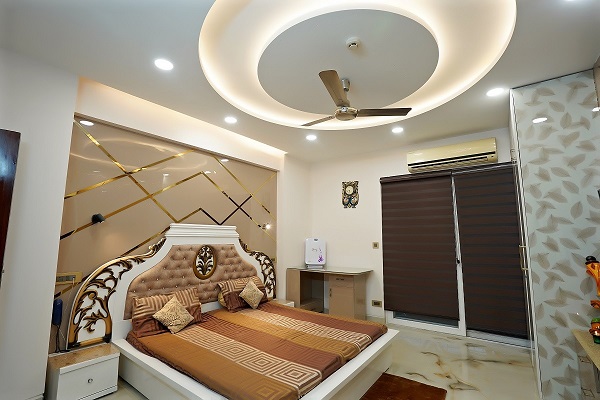 2140sqft 3bhk Flat + Servant Interior