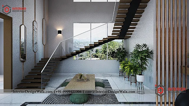 Floating Staircase Interior Design