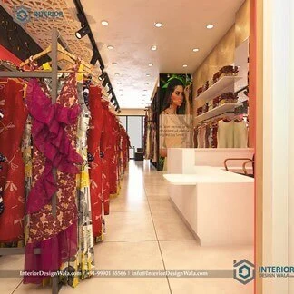 Shopping complex interior design